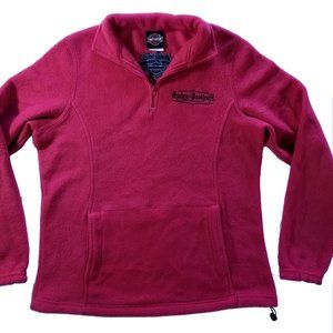 Harley-Davidson Red Deer Half-Zip Fleece Jacket